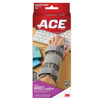 Ace Deluxe Wrist Brace - Left Hand, One Size