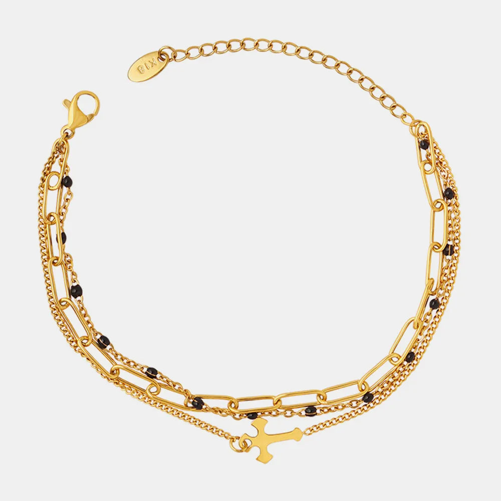 Titanium Steel Three-Layered Bracelet - Korvel