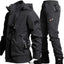 Men's Waterproof Cold-Resistant Shell Jacket and Trousers Suit