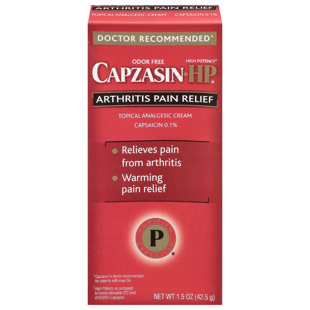 Capzasin High Potency Pain Relief Cream - 1.5 oz