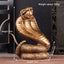2025 Snake Year Resin Snake Decoration, Chinese Style Desktop Lucky Ornament - Korvel