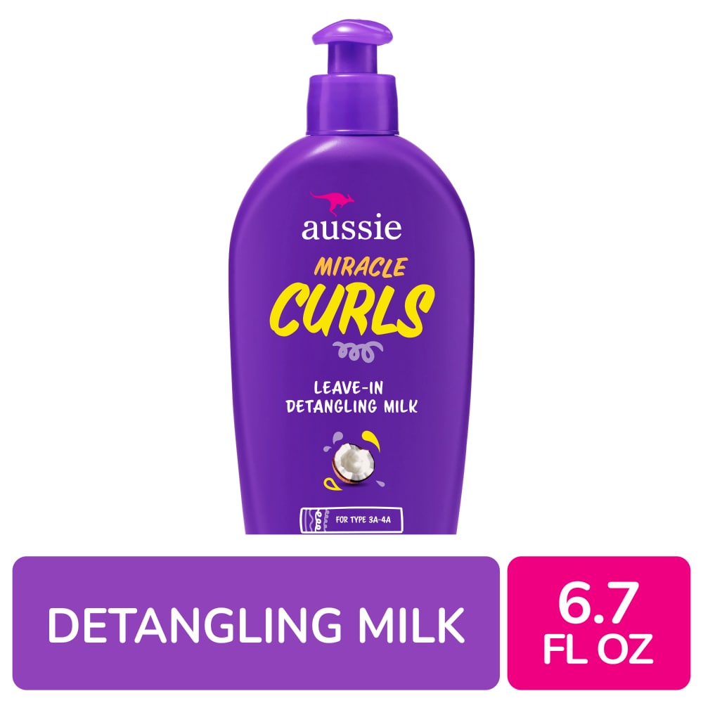 Traitement Démelant au Lait Miracle Curls d'Aussie - 6,7 Fl Oz