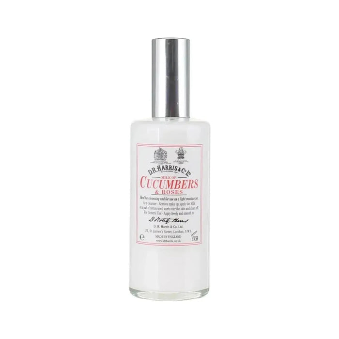 Distributeur D.R. Harris & Co Lait de Concombre et Roses 100ml