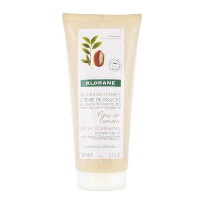 Klorane Ultra Nourishing Shower Cream with Organic Cupuacu Flower - 6.7 oz