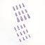 Rattan Purple French Bow Wear Manicure Finished Fake Nail Manicure Patch Nail Patch Removable Nail - Korvel