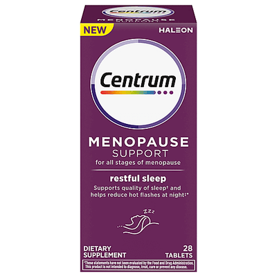Centrum Menopause Support Restful Sleep Tablets - 28 Count