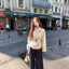 Korean-Style Early Autumn Short Trench Coat for Women