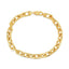 Bracelet en chaîne française en or jaune 14k - 6,10 mm