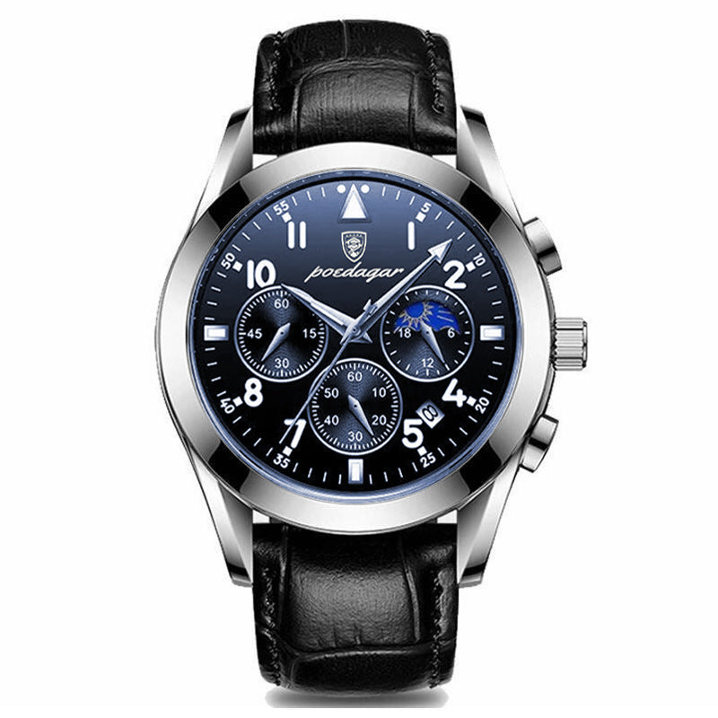 New Black Technology Men's Watch Male Student Korean Fashion Trend Quartz Watch - Korvel