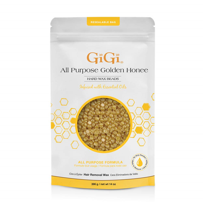 GiGi All Purpose Golden Honee Hard Wax Beads - 14 Oz
