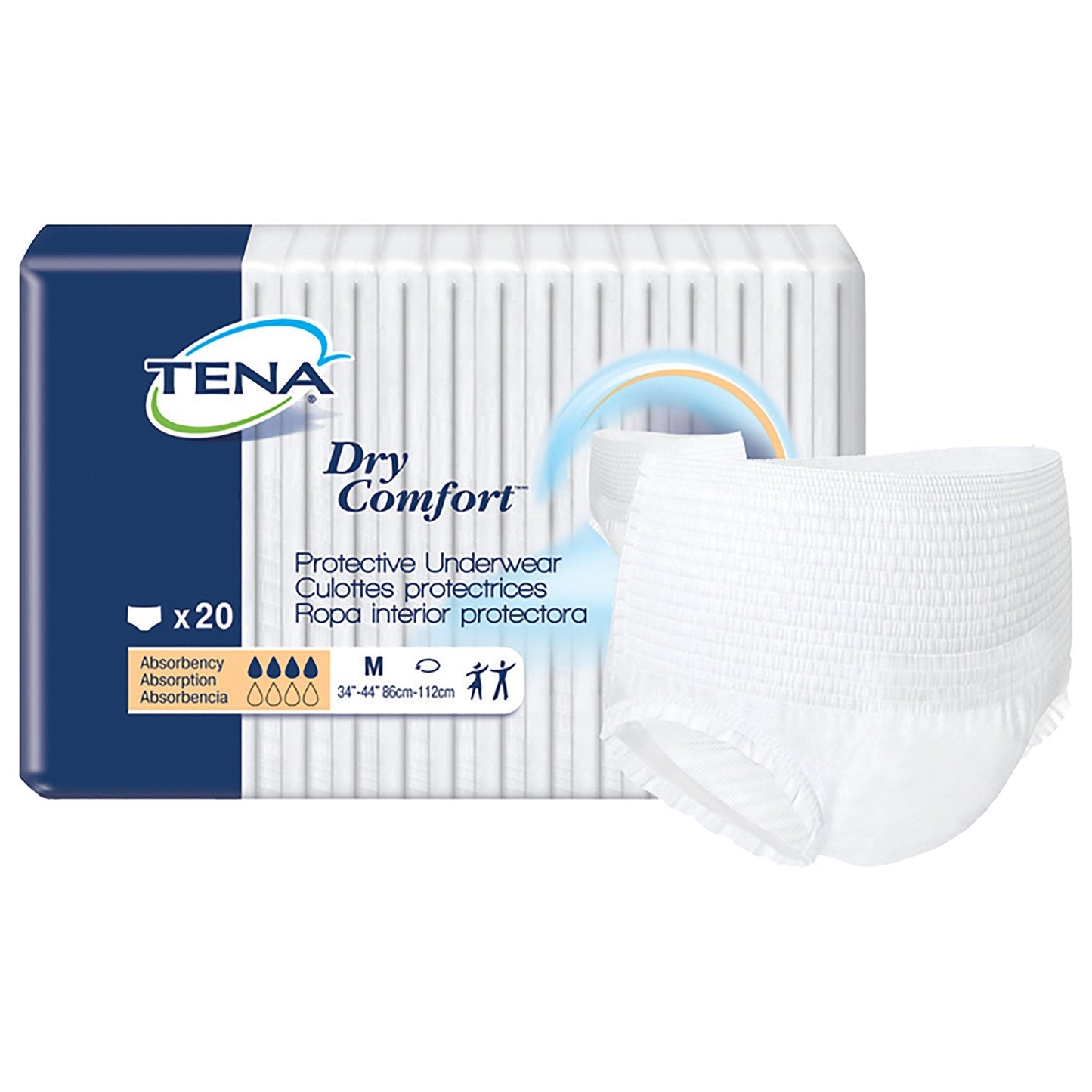 Tena Dry Comfort Absorbent Underwear - Medium