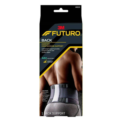 FUTURO Comfort Compression Back Support - Adjustable Fit