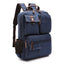 Premium Waxed Canvas Rolling Backpack for Men