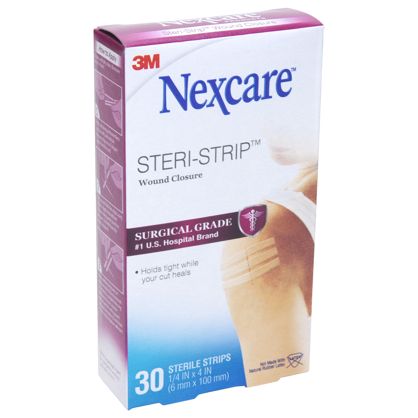 Nexcare 3M H1546 Steri-Strip Cierre de Piel - 30 Tiras