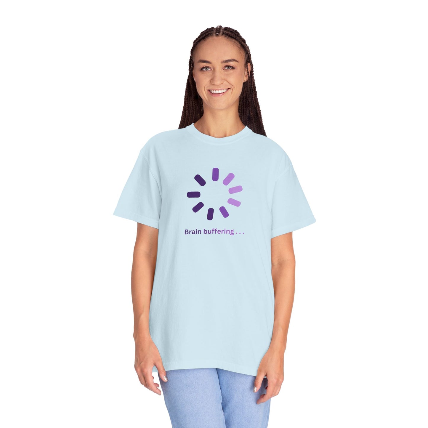 Brain Buffering Purple Awareness T-Shirt