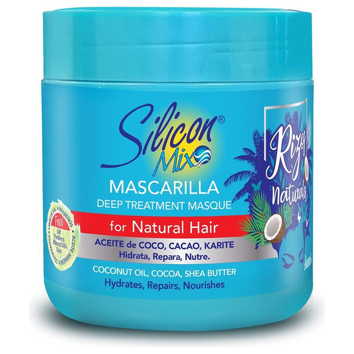 Masque de traitement profond Silicon Mix à l'huile de coco, beurre de cacao et beurre de karité 10,5
