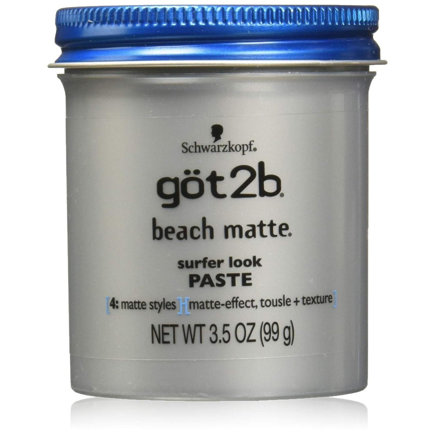 Got2B Beach Matte Surfer Look Paste - 3.5 Ounce