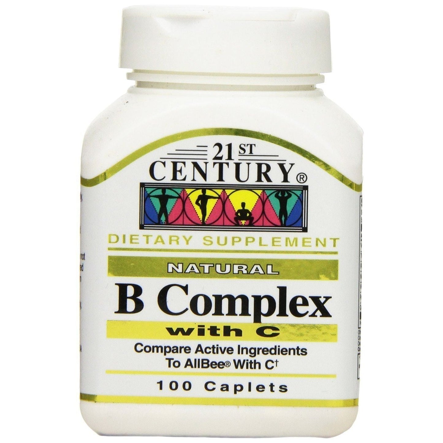 Complexe B Plus Vitamine C du 21e Siècle - 100 Comprimés