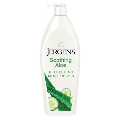 Loción hidratante refrescante Jergens Aloe Soothing 21 oz