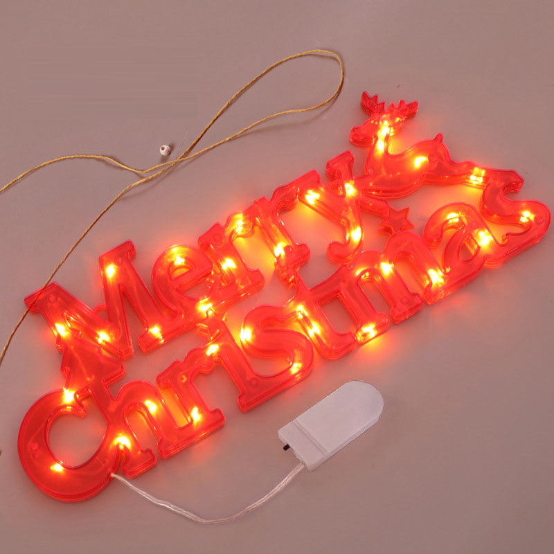 Christmas decorations, Christmas tree ornaments, LED lights, Christmas wreaths, letter lights, chrismas - Korvel