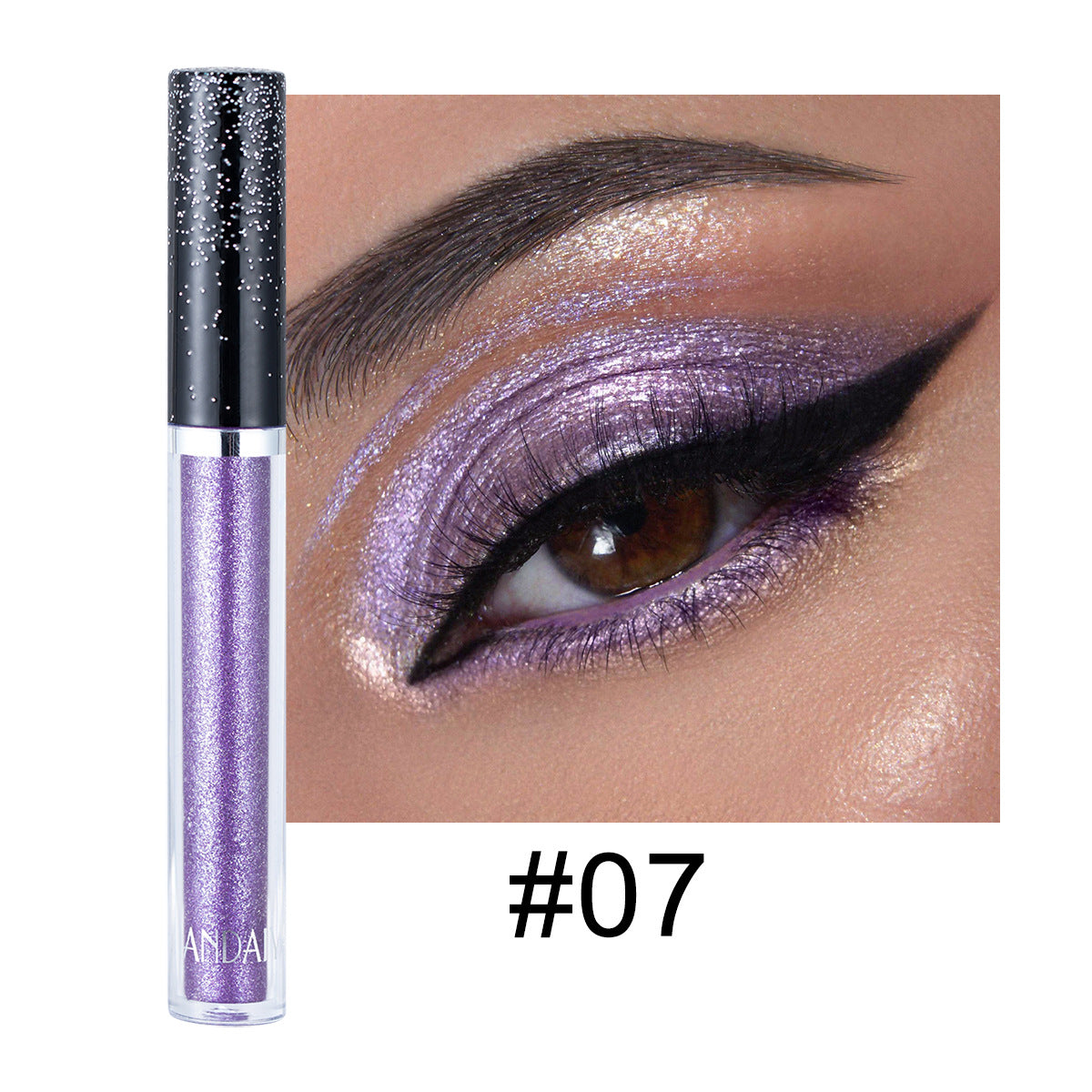HANDAIYAN 12 Color Single Diamond Liquid Eye Shadow Psychedelic Pearly Shiny Eye Shadow Lying Silkworm Tear Makeup Eye Shadow Liquid - Korvel