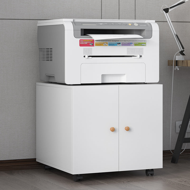 Office furniture Copier Cabinet white mobile pedestal file Printer Stand - Korvel