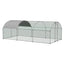 Large dome shaped walk-in fence cage metal chicken coop with waterproof and UV resistant cover, pipe diameter 1 inch - Korvel