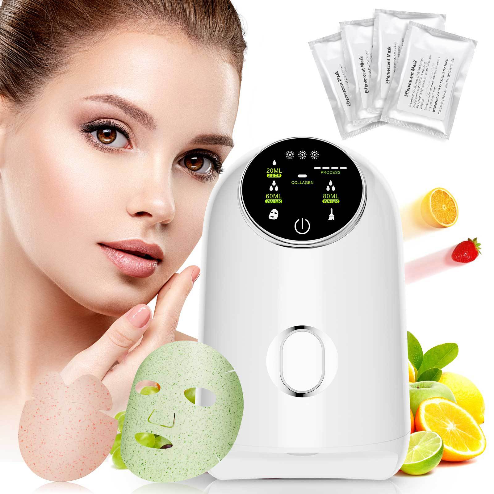 Smart LCD Touch Screen Fruit And Vegetable Mask Machine DIY Homemade Home Moisturizing Mask Machine Beauty Instrument - Korvel