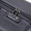 3 Piece Luggage Sets ABS Lightweight Suitcase with Two Hooks, Spinner Wheels, TSA Lock, (20/24/28) Black - Korvel