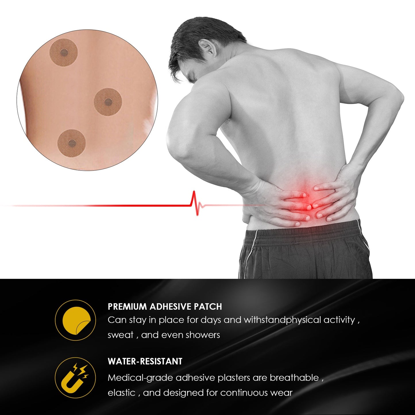 Magnetic Acupoint Patch To Relieve Body Shoulder, Neck, Knee And Lumbar Joint Pain Health Care Patch - Korvel