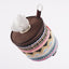 Outdoor camping folding ethnic style paper box storage bag car roll paper tissue box small cloth bag storage bag - Korvel