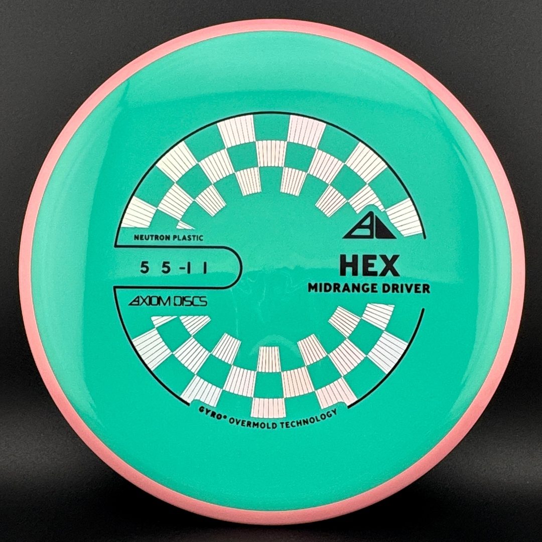 Axiom Neutron Hex Disc Golf Midrange Disc