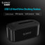 ORICO 6218US3 External HDD Docking Station 5Gbps USB 3.0 to SATA HDD Case Support UASP for 2.5/3.5 inch HDD/SSD 8TB - Korvel
