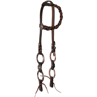 Premium Leather Ring Tack Set with Copper Accents - Korvel
