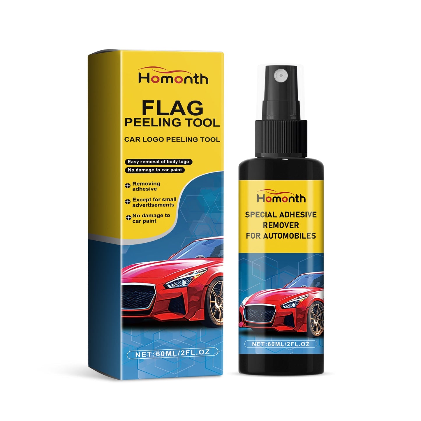 Car Sticker Remover, Multi-Functional Adhesive Remover For Car Door And Window Glass - Korvel