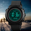 SKMEI 1427-belt type  altimeter barometer thermometer altitude men's digital watch sports clock mountain climbing hiking watch Monterey - Korvel