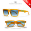 Classic polarized sunglasses for men and women ultra light driving glasses colorful real film sunglasses - Korvel