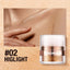 LANGMANNI Highlight powder, pat powder, face and body blush and contour powder - Korvel