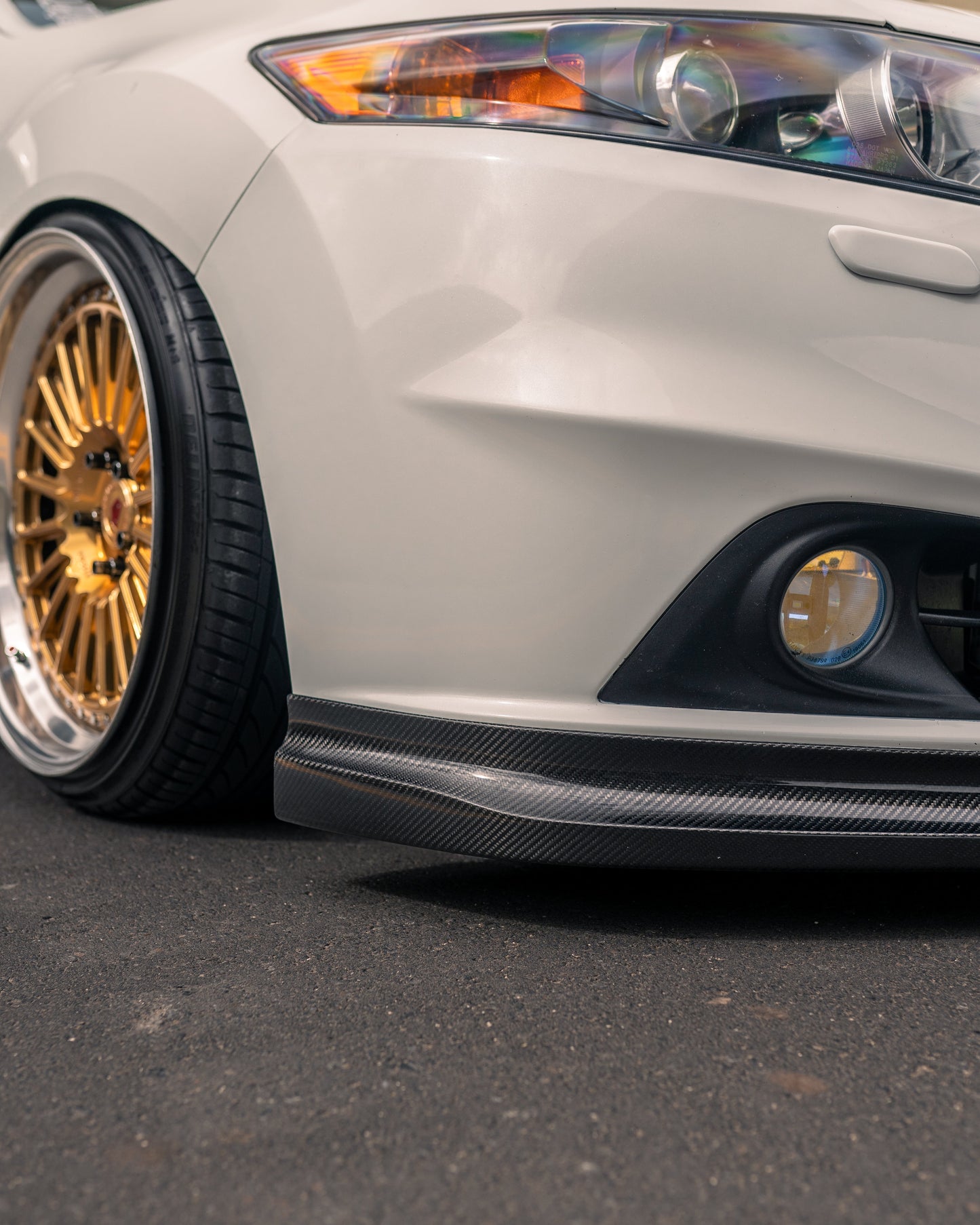 Spdz1 Modulo Carbon Fiber Front Lip for 2009-2014 Acura TSX - Korvel