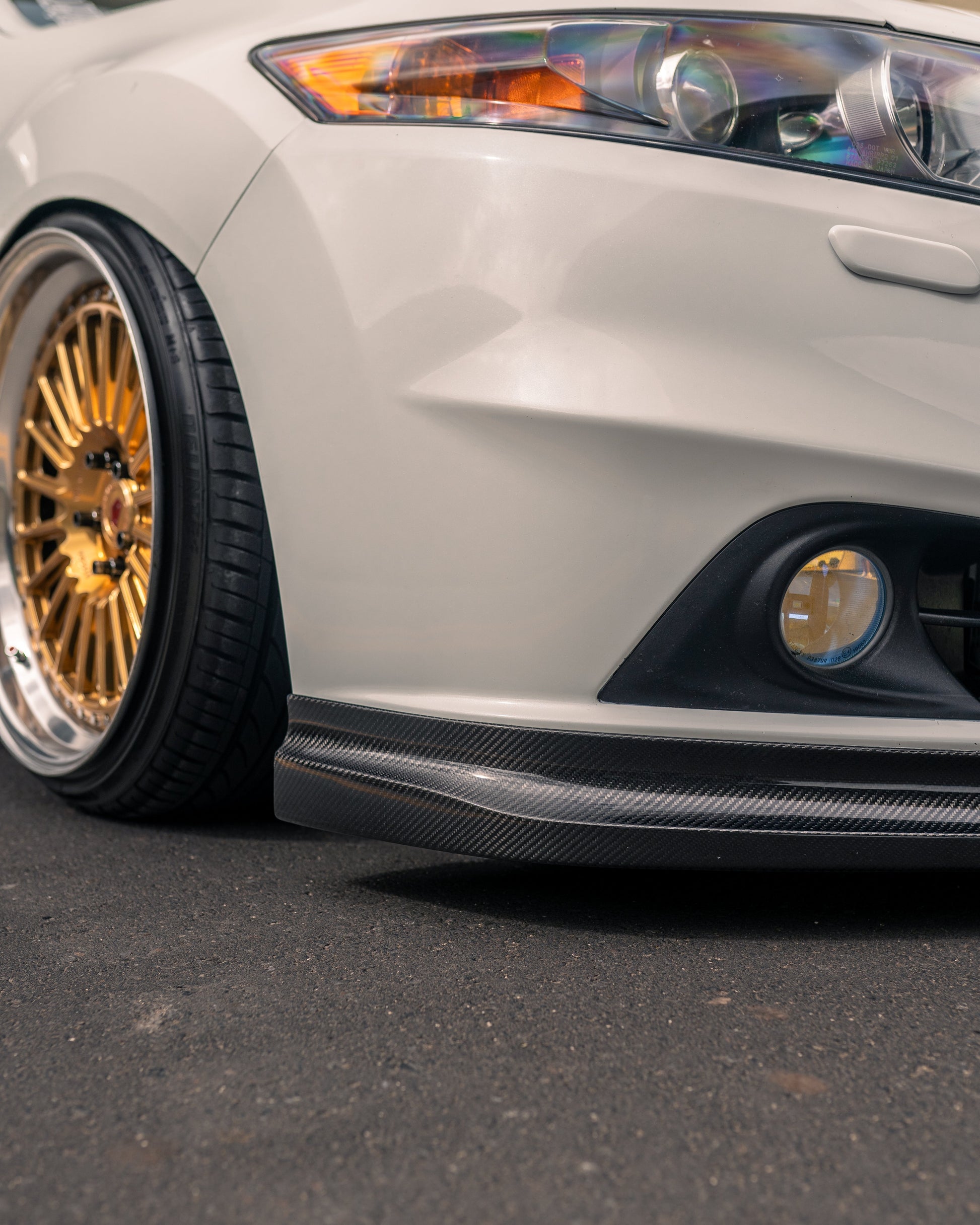 Spdz1 Modulo Carbon Fiber Front Lip for 2009-2014 Acura TSX - Korvel