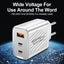40W Dual PD+USB Fast Charging Adapter