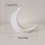 3D-Printed Gothic Moon Vase for Dried & Artificial Flowers