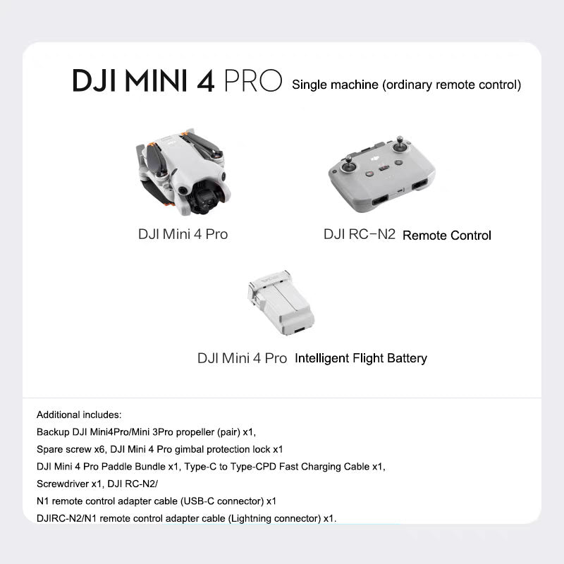 DJI Mini 4 Pro, an all-in-one mini aerial camera from DJI, is an entry-level drone that intelligently follows panoramic shooting - Korvel
