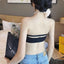 Sostén sin tirantes con push-up sin costuras - Bralette elegante con cierre frontal