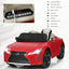 Kids Ride Lexus LC500 Licensed Remote Control Electric Vehicle - Red