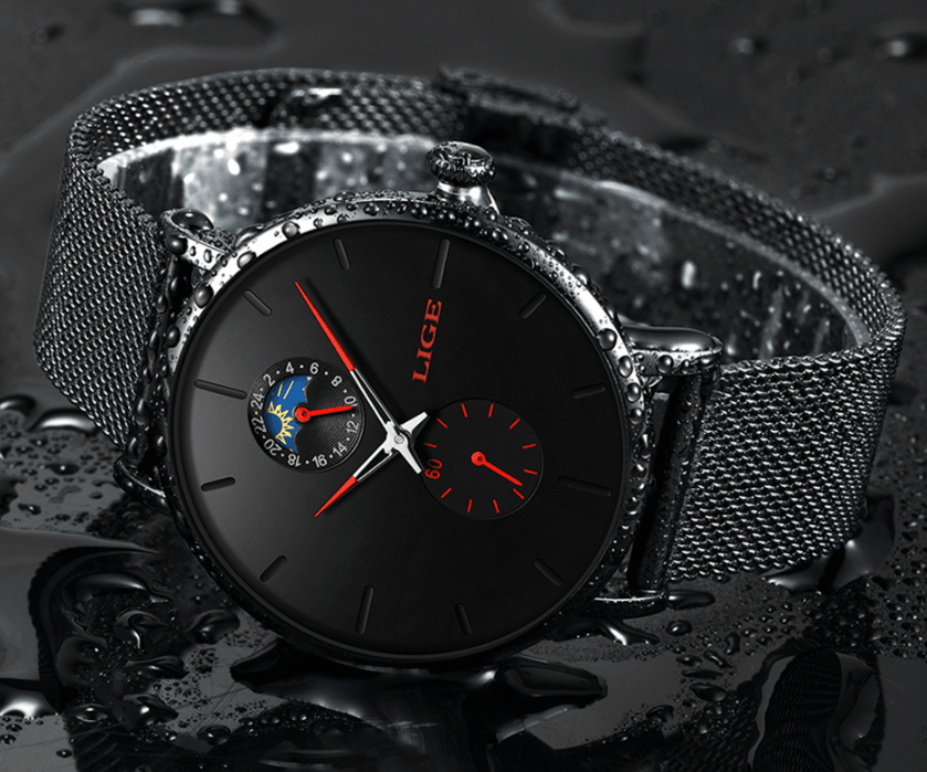 Montre Étanche Élégante pour Femme avec Chronomètres