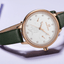 Montre de Luxe Élégante pour Femme avec Double Zircon et Chronomètre