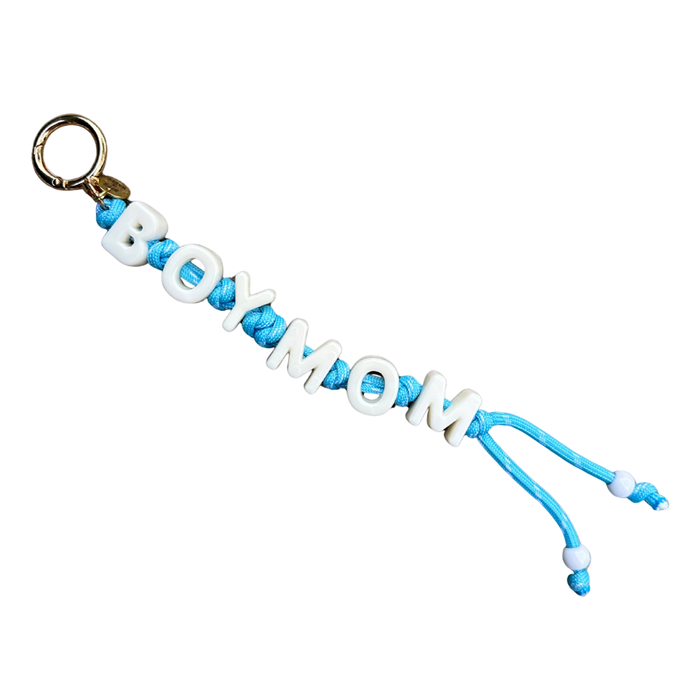 Porte-clés BOY MOM - Accessoire élégant pour sacs à main