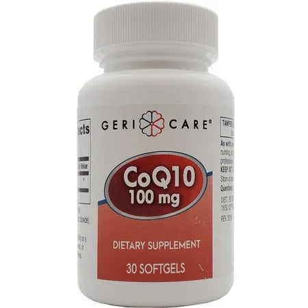 Geri Care CoQ10 100mg - Premium Antioxidant Support
