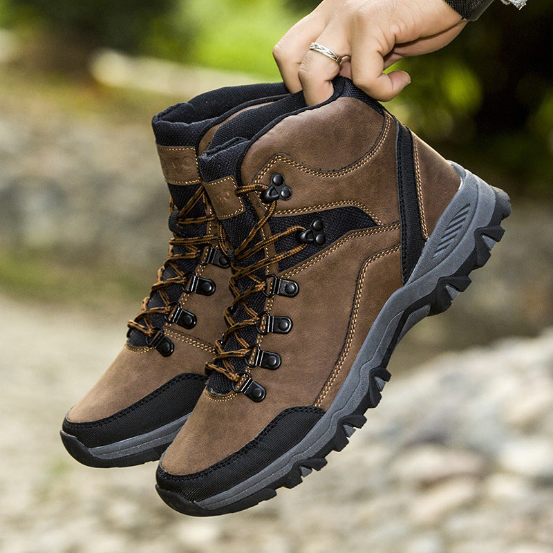 Premium High Top Outdoor Snow Boots for Men